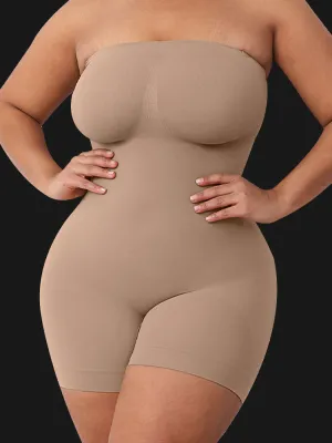 Seamless One-Piece Shapewear Bodysuit for Women