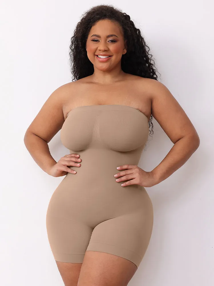 Seamless One-Piece Shapewear Bodysuit for Women