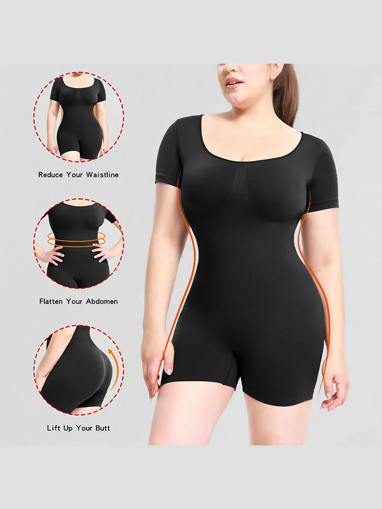 Seamless Sculpting Bodysuit for Women -  Full-Body Compression