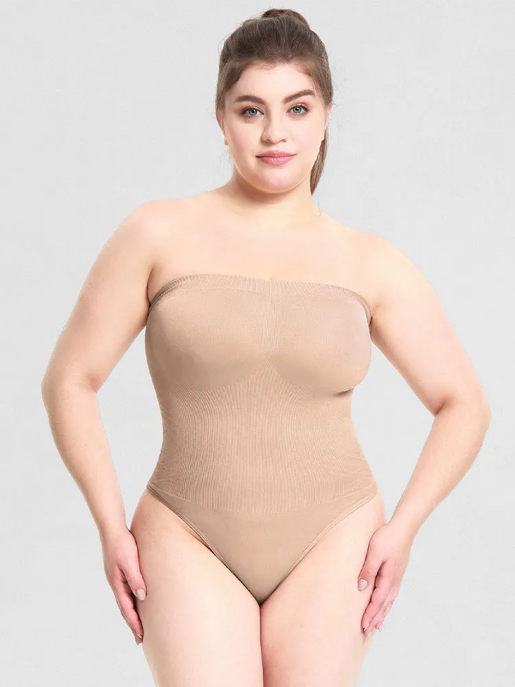 Seamless Sculpting Bodysuit for Women -  Full-Body Compression