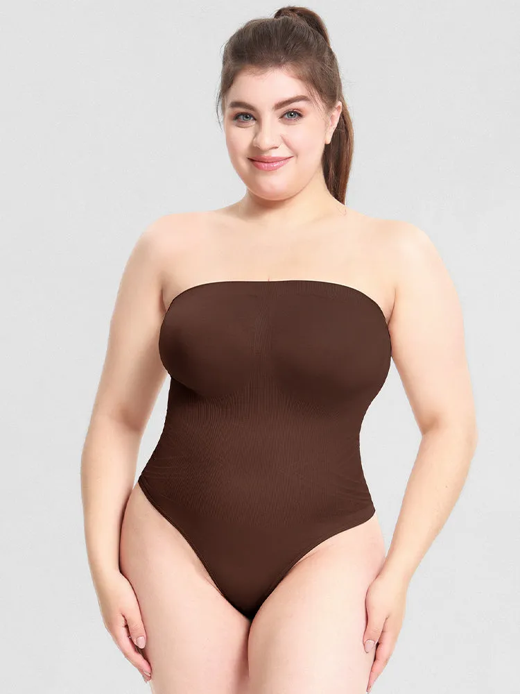 Seamless Sculpting Bodysuit for Women -  Full-Body Compression