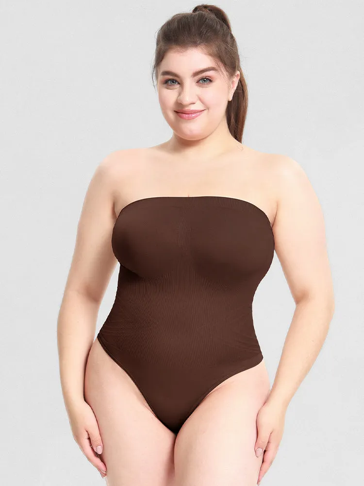 Seamless Sculpting Bodysuit for Women -  Full-Body Compression