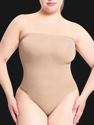 Seamless Sculpting Bodysuit for Women -  Full-Body Compression