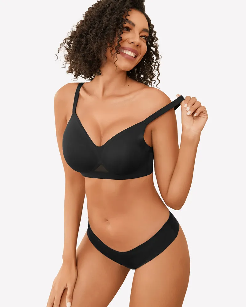 Seamless Wireless Bras with Soft Support