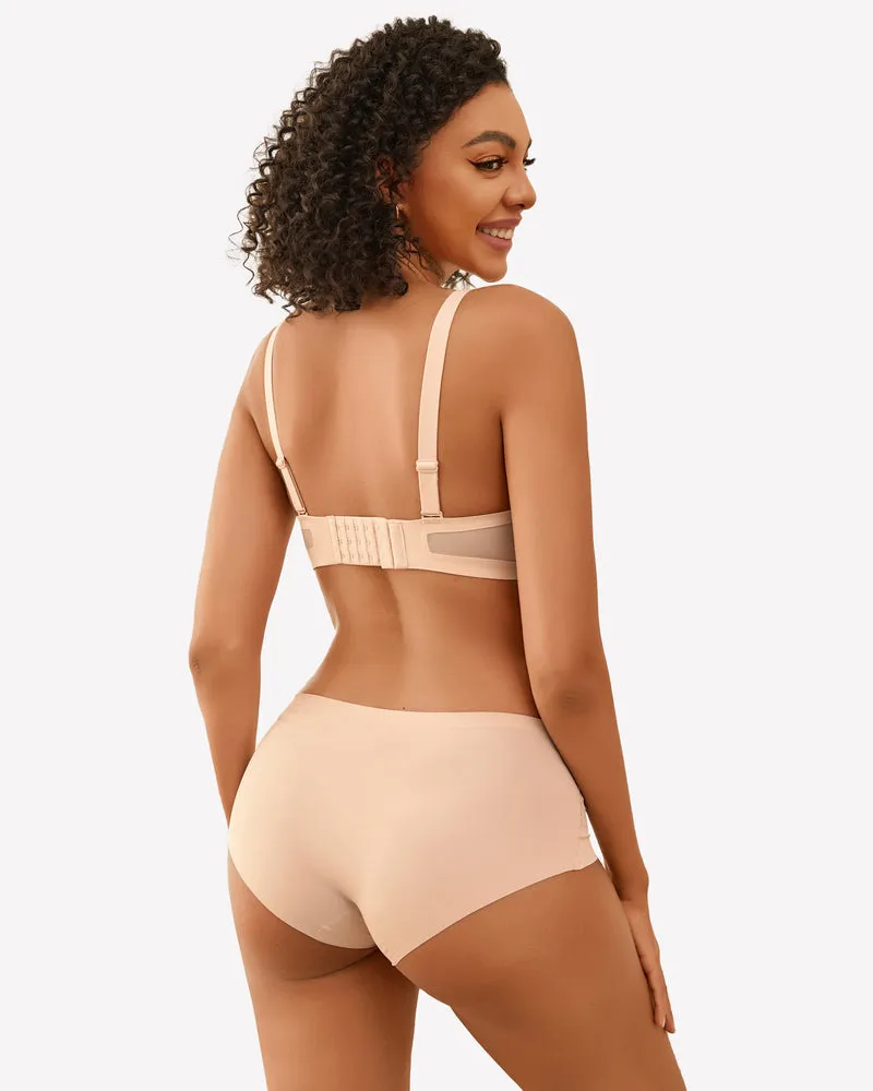 Seamless Wireless Bras with Soft Support