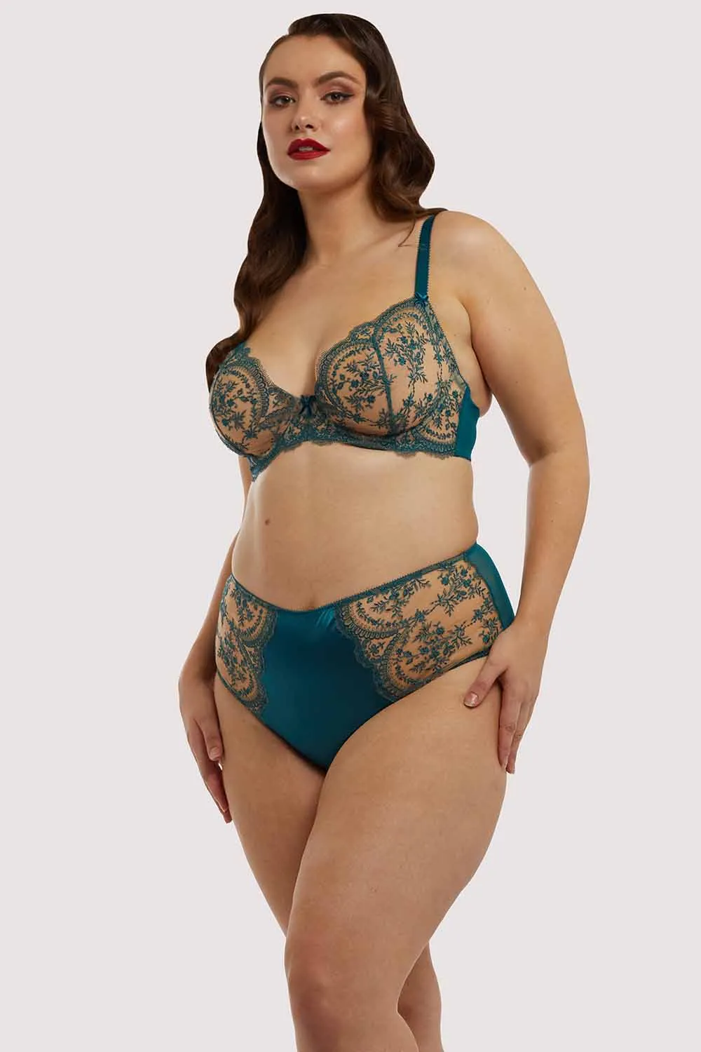 Severine Shady Spruce Bra Curve