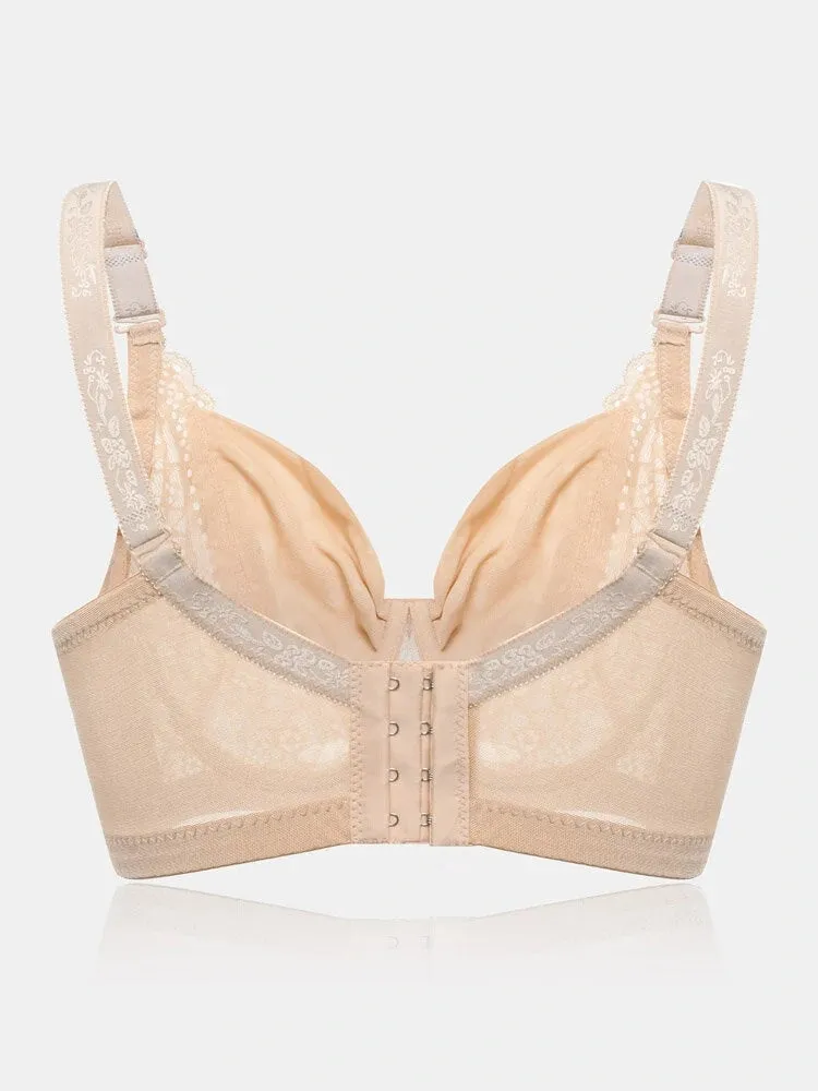 Sexy Ultra Thin Breathable Mesh Minimizer Bras