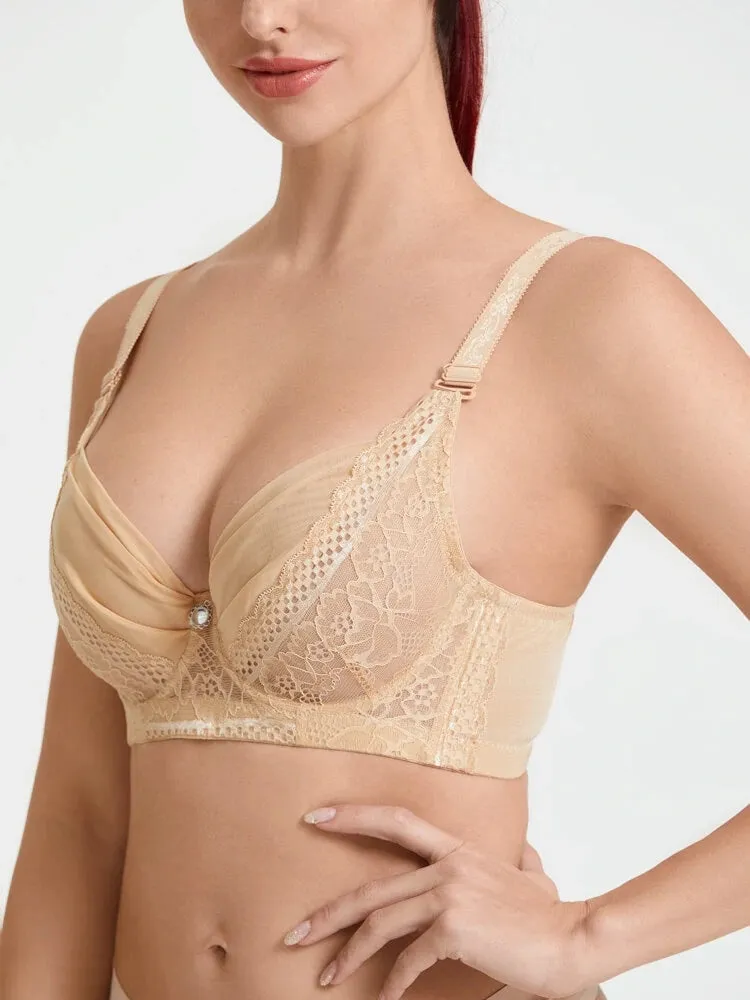 Sexy Ultra Thin Breathable Mesh Minimizer Bras