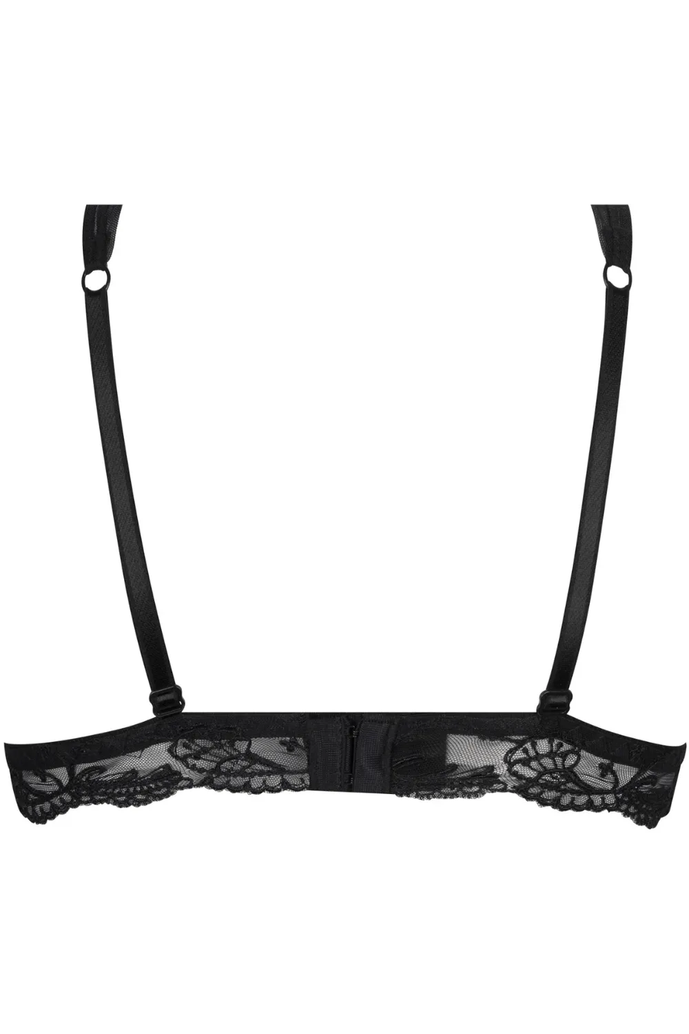 Splendeur Soie Non-Wired Triangle Bra Black