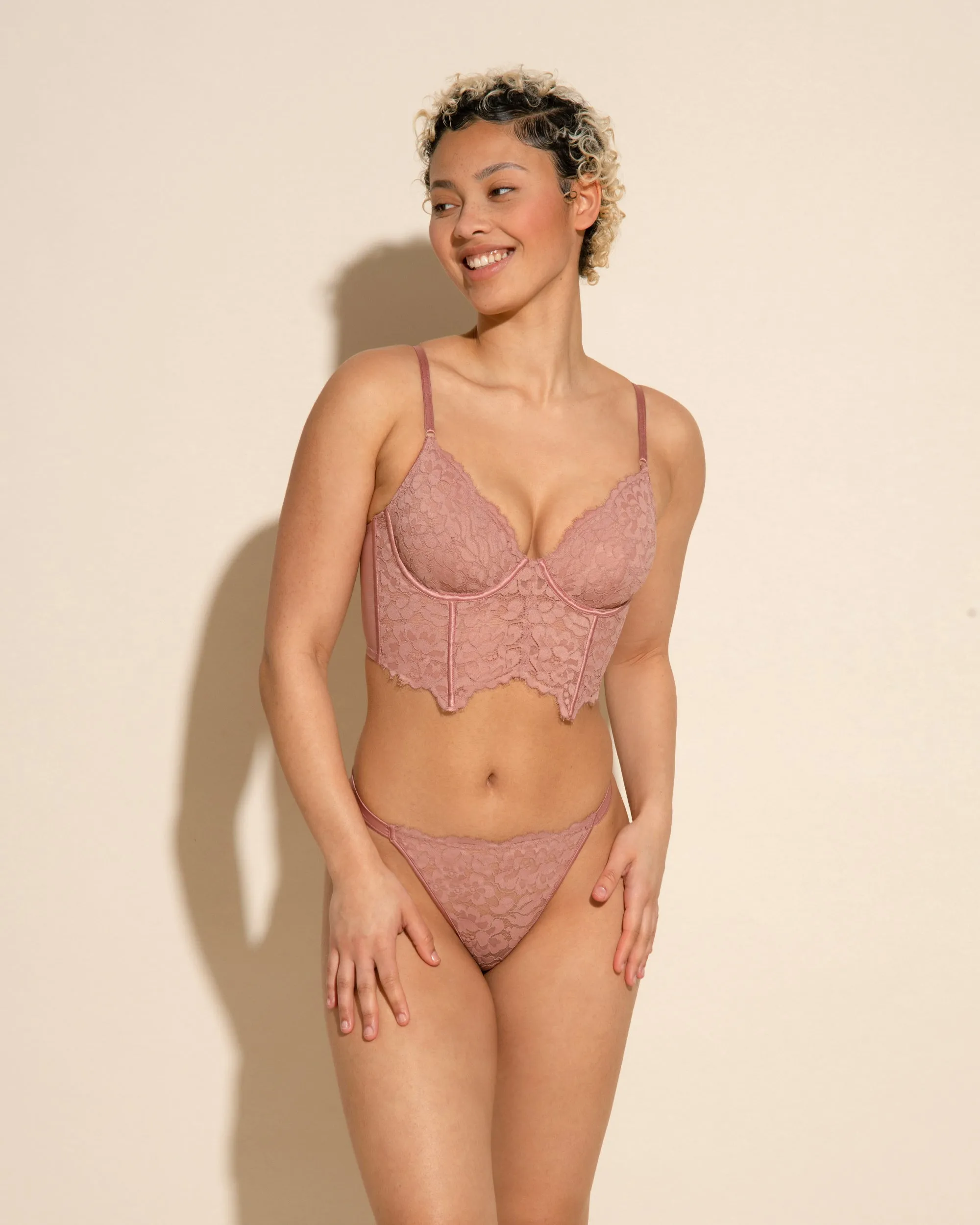 Sujetador Con Aros Tipo Bustier