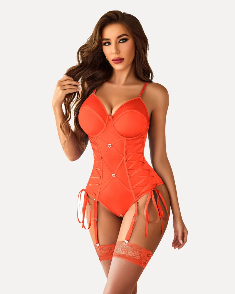Tummy Control Teddy Boudoir Outfit