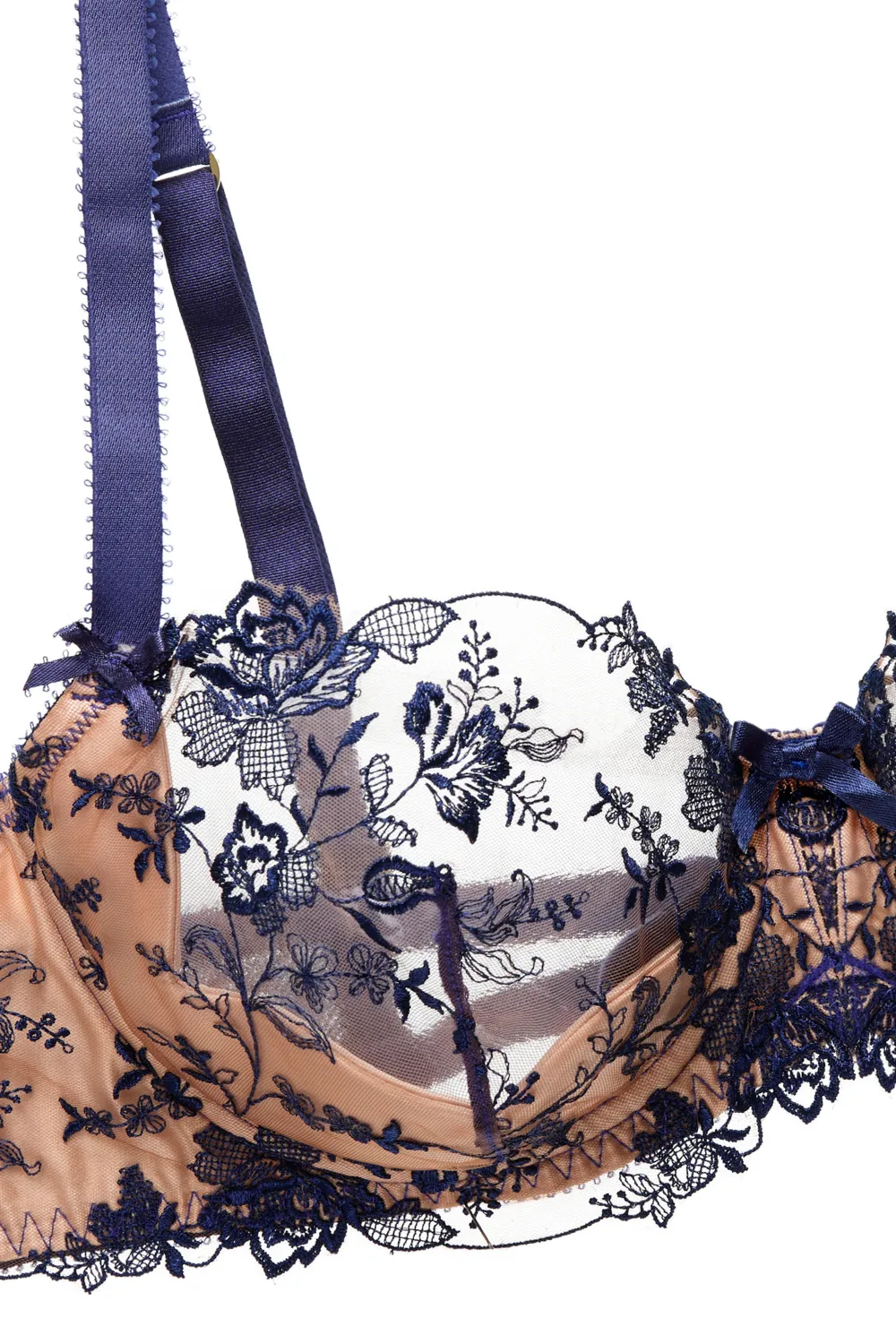 Victresse Balconette Bra in After Dark